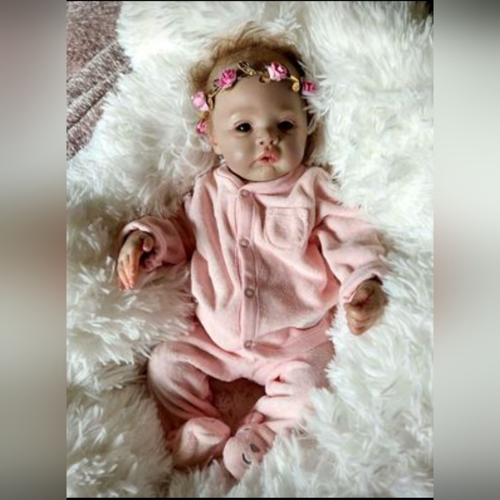 Authentic Custom-Made Re-Born Doll. Collector's item. Not a toy.